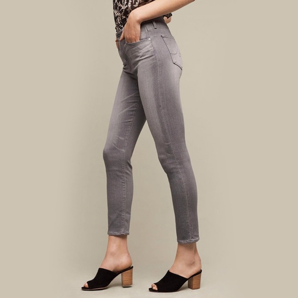 AG Adriano Goldschmied Stevie Ankle Slim Straight Leg Jeans - Picture 4 of 9